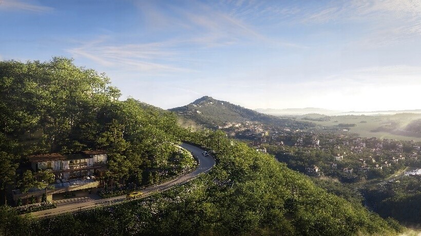 Thanh Xuan Valley gây ấn tượng ngay từ những hình ảnh giới thiệu điểm đến đầu tiên. Ảnh: BIM Land.