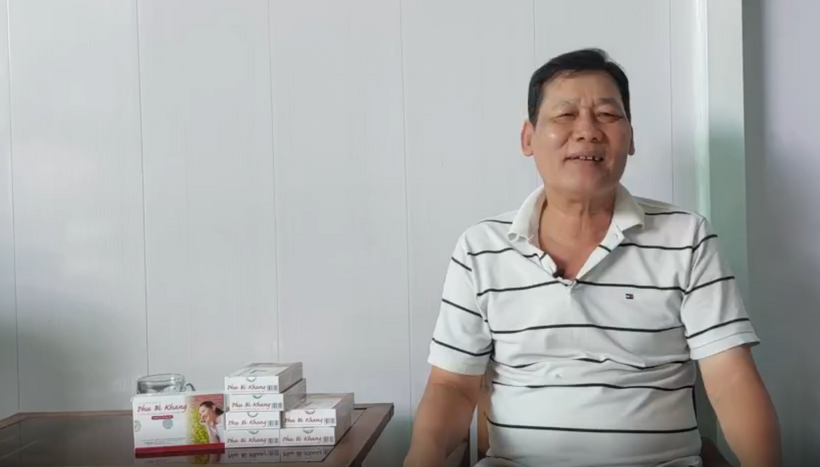 Chú Liệp may mắn tìm được giải pháp Phụ Bì Khang để giải quyết tình trạng mề đay dị ứng, mẩn ngứa