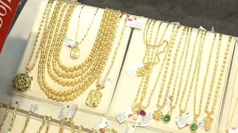 Giá vàng tăng đỉnh trong ngày 17/4. (Ảnh: Báo Công thương)