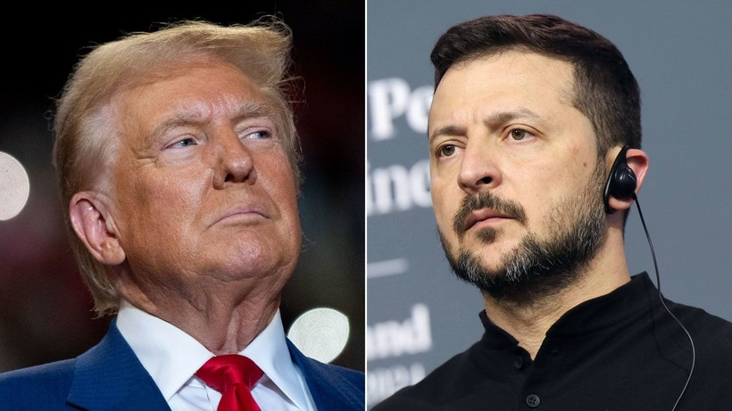 Ông Trump không hài lòng về cách xử lý xung đột của ông Zelensky. Ảnh: CNN