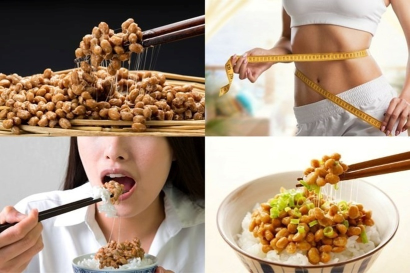 Natto là một món ăn truyền thống của Nhật Bản được làm từ đậu nành lên men, chứa nhiều enzyme nattokinase, giúp cải thiện lưu thông máu và hỗ trợ chức năng gan.  Ảnh minh họa.