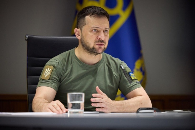 Tổng thống Ukraine Volodymyr Zelensky. Ảnh: Reuters