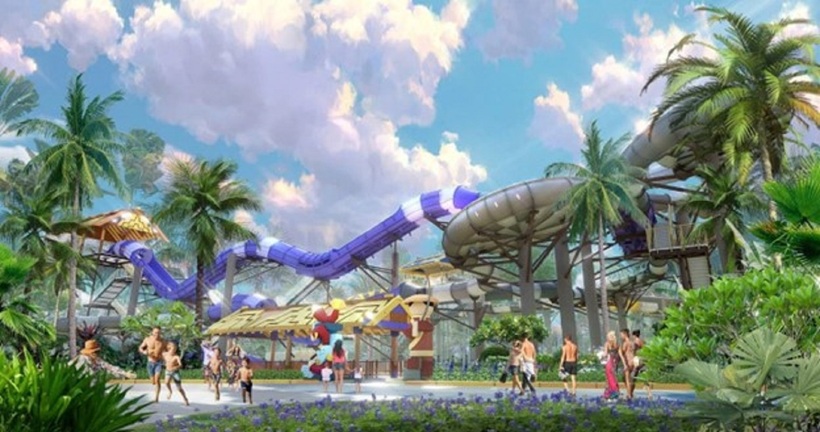 Điểm nhấn không thể bỏ qua là làn trượt ống đua song song đầu tiên tại Đông Nam Á