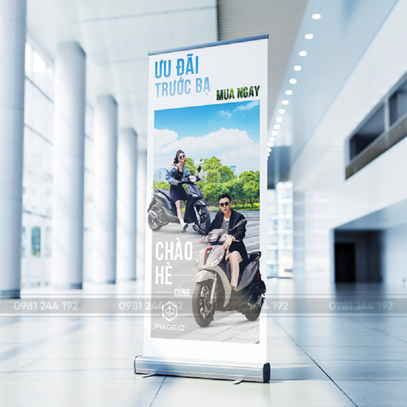 In Standee, In PP cán bóng giúp tăng cường nhận diện thương hiệu cho doanh nghiệp