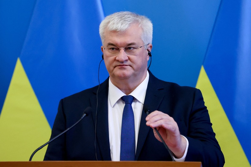 Ngoại trưởng Ukraine Andrii Sybiha. Ảnh: Reuters