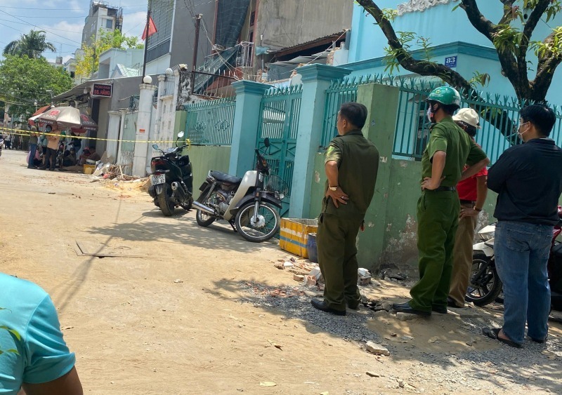 Hiện trường xảy ra vụ việc. Ảnh: Báo Công an Nhân dân.