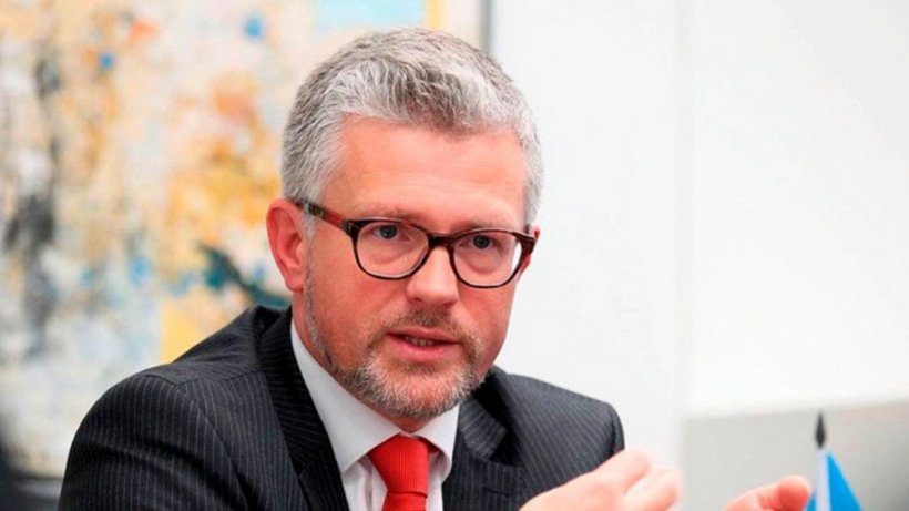 Ông Andrey Melnik, Đại diện thường trực Ukraine tại Liên Hợp Quốc. Ảnh: Getty