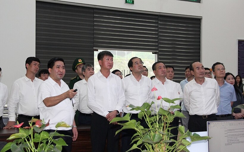 Lãnh đạo 2 tỉnh Yên Bái - Lào Cai tham quan Cửa khẩu số 2 Kim Thành (Lào Cai)