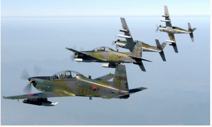 Cường kích KA-1 Hàn Quốc. (Ảnh minh họa)