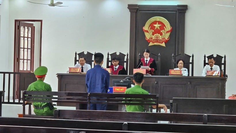Hình ảnh phiên xét xử. Ảnh: Thanh Niên