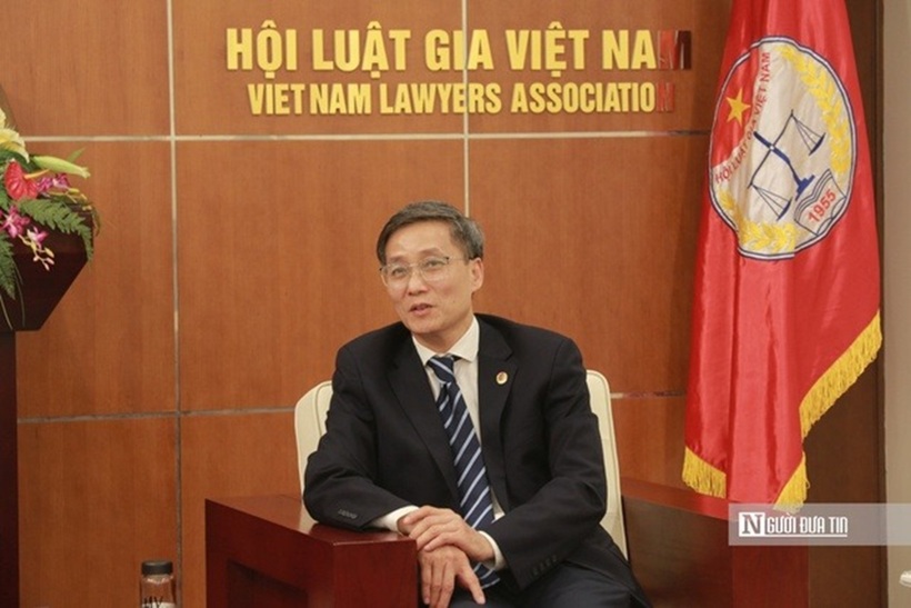 Chủ tịch Hội Luật gia Việt Nam Nguyễn Khánh Ngọc.