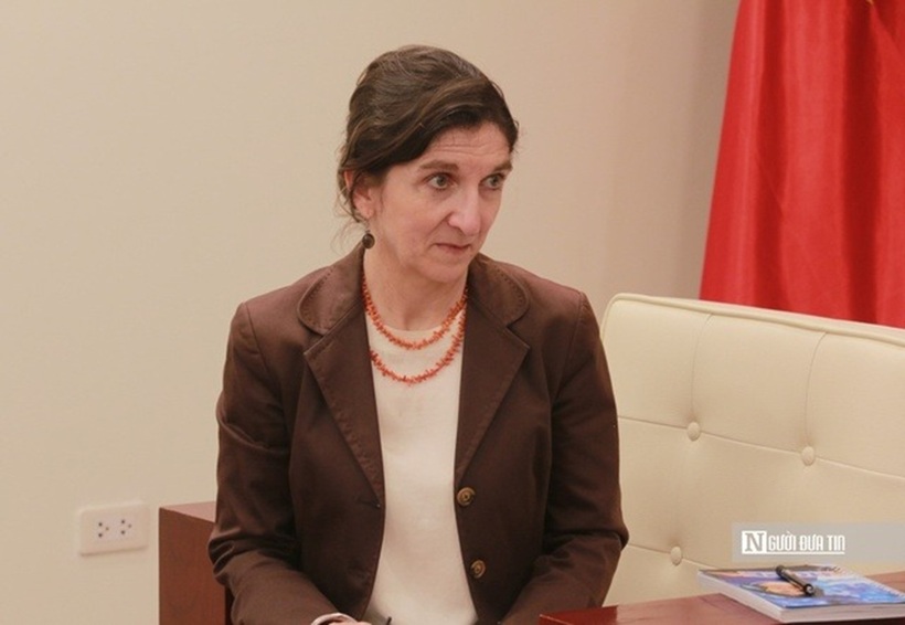 Bà Michaela Bauer – Phó Trưởng đại diện Unicef Việt Nam.