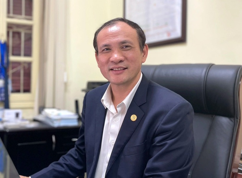 GS.TS Nguyễn Trung Việt - tân Hiệu trưởng Trường Đại học Thủy lợi. Ảnh: VTC News