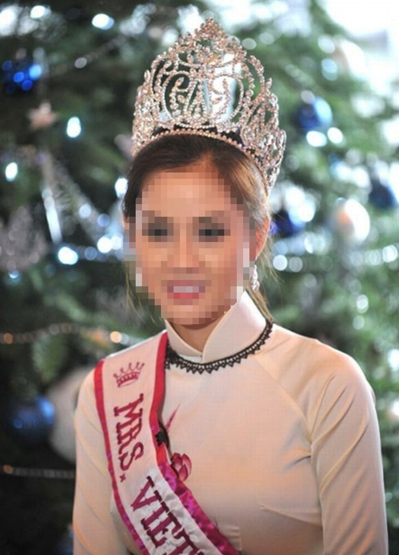 Bùi Nguyễn Thị Trâm từng đăng quang Hoa hậu Phu nhân người Việt toàn cầu năm 2012. Ảnh: VietNamNet
