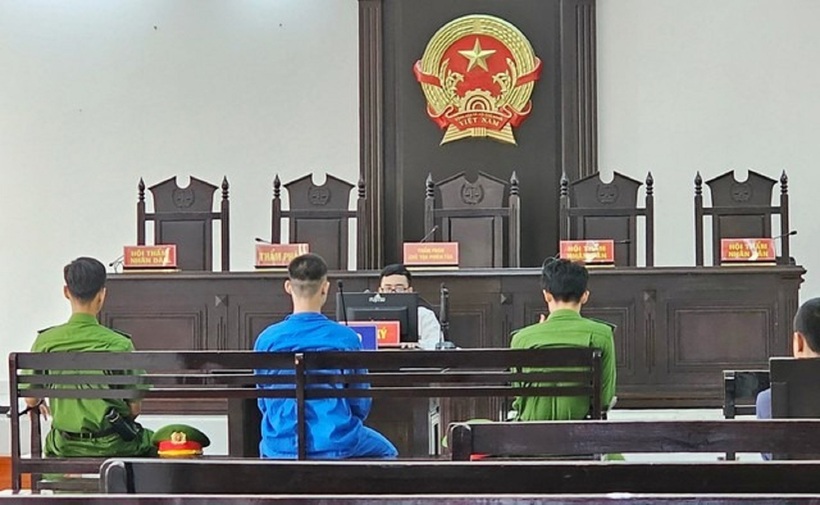 Hình ảnh phiên xét xử. Ảnh: Người đưa tin
