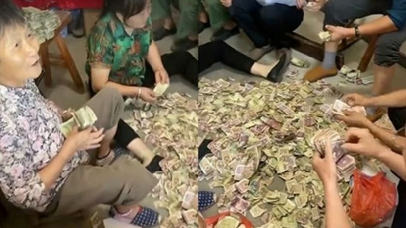 Cụ bà ra đi để lại túi tiền khủng.