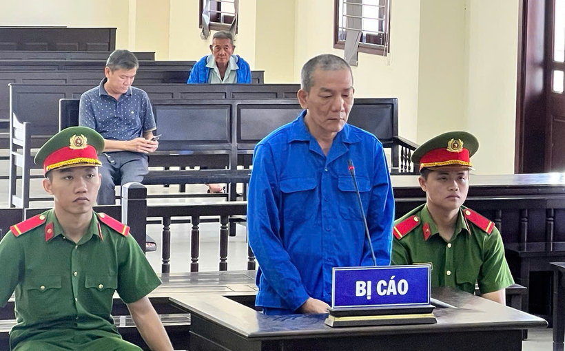 Bị cáo Phan Thanh Hoài tại phiên tòa xét xử. (Ảnh: Tuổi trẻ)