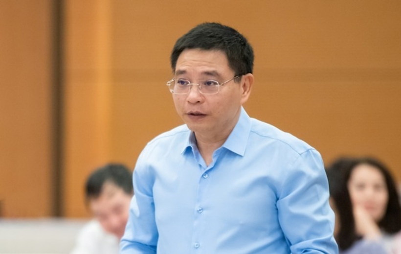 Bộ trưởng Bộ Tài chính Nguyễn Văn Thắng. Ảnh: Media Quốc hội