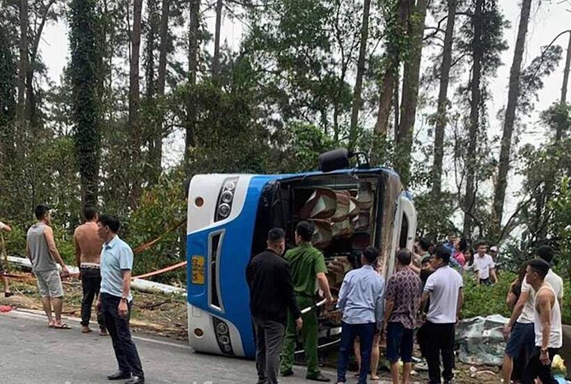 Hiện trường vụ tai nạn