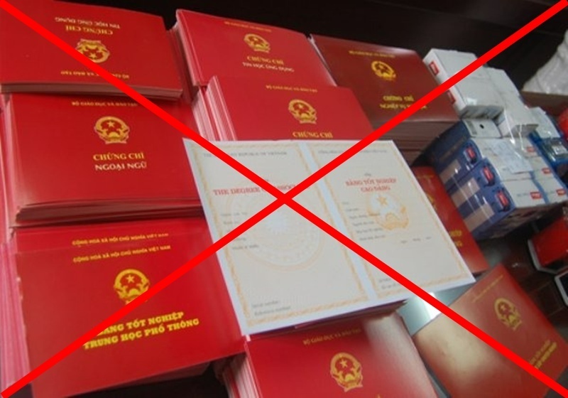 Khởi tố 2 giáo viên ở Bắc Giang mua bằng cao đẳng và đại học giả để thi tuyển. Ảnh minh họa.