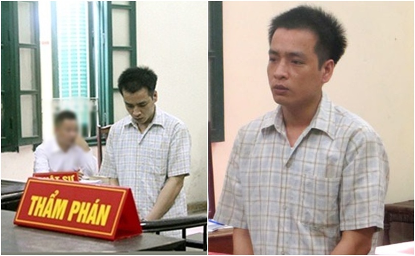 Bị cáo Nguyễn Văn Dũng tại tòa. (Ảnh: Dân trí, VNE)