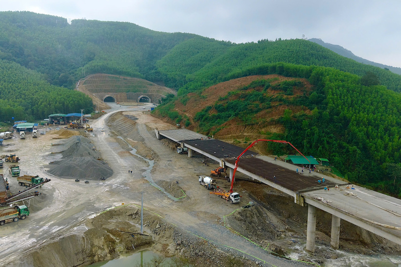 Tăng tốc thi công cao tốc Bắc - Nam đoạn Quảng Ngãi - Hoài Nhơn