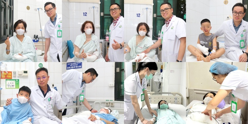 Hầu hết các nạn nhân đã qua cơn nguy kịch