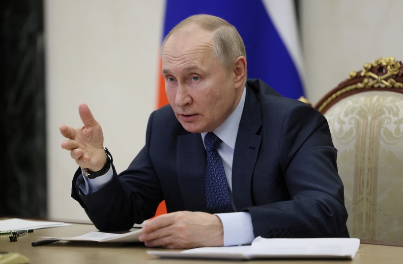 Tổng thống Nga Vladimir Putin. Ảnh: Reuters