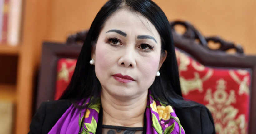 Bà Hoàng Thị Thúy Lan, cựu Bí thư Tỉnh ủy Vĩnh Phúc (Ảnh: V.P.)