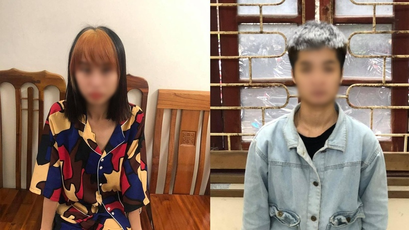 Tú bà "tóc vàng hoe" điều học sinh, sinh viên bán dâm cho khách giá 2-3 triệu đồng. Ảnh: Thanh Niên