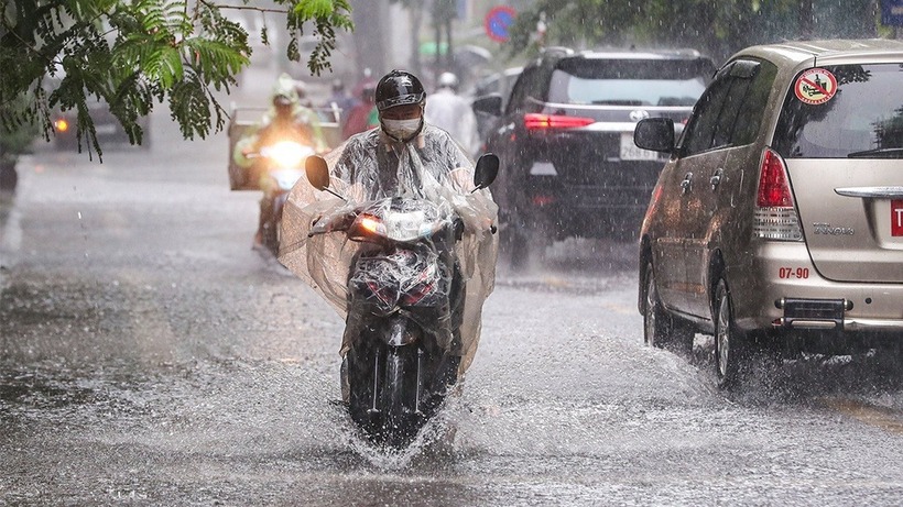 Trung tâm Dự báo khí tượng thuỷ văn quốc gia dự báo miền Bắc có mưa rào và dông, trời mát.