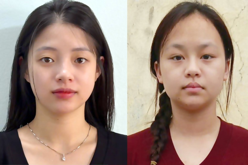 Liên quan vụ án ma túy ở Quảng Ninh, 2 "bóng hồng" phạm tội Che giấu tội phạm là Nguyễn Thị Hoài Thương (bạn gái đối tượng Bùi Đình Khánh) và Triệu Thị Hiền (bạn gái đối tượng Hà Thương Hải). Ảnh: Vietnamnet