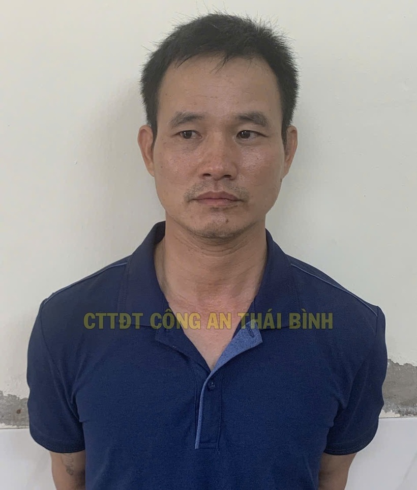 Đối tượng Nguyễn Thiên Ninh. Ảnh: Công an tỉnh Thái Bình.