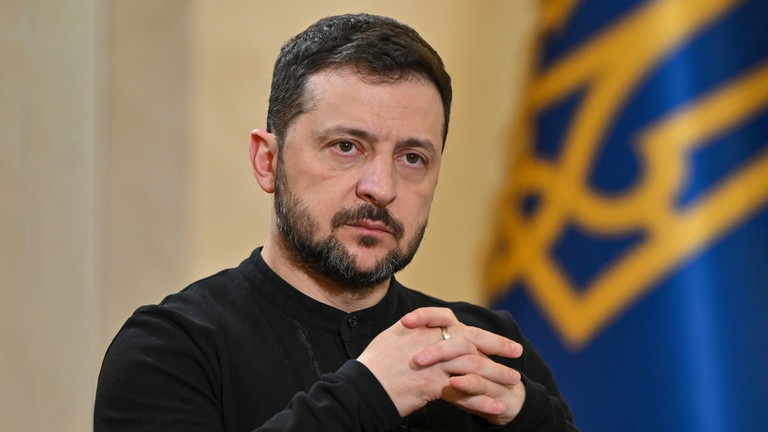 Tổng thống Ukraine Volodymyr Zelensky. Ảnh: Getty