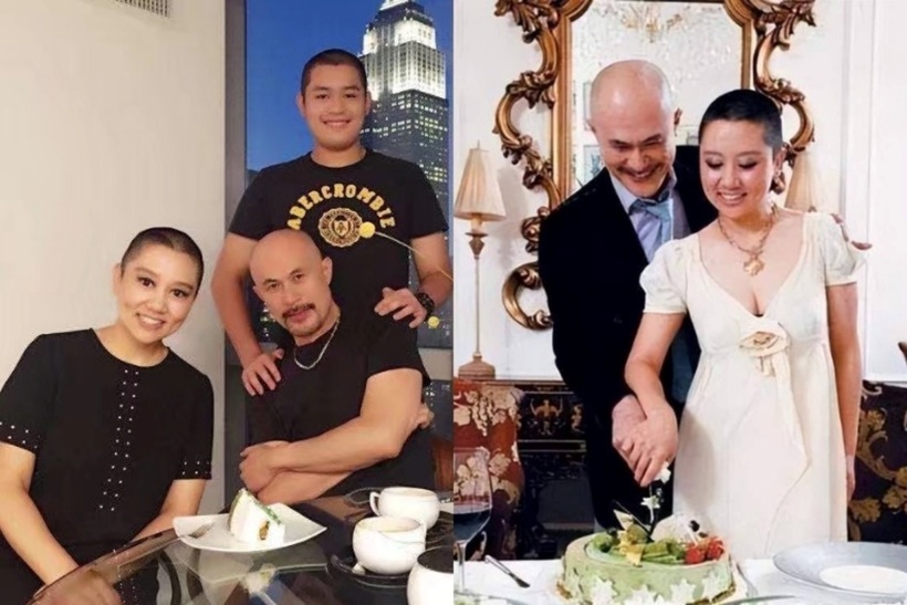 Gia đình hạnh phúc của Từ Cẩm Giang. Ảnh: QQ