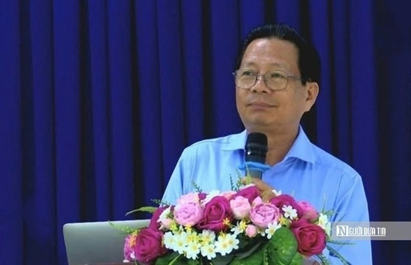 Luật gia Cao Thanh Sơn, Chủ tịch Hội Luật gia tỉnh An Giang trình bày những nội dung trọng tâm của Luật.