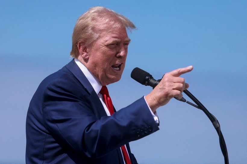 Tổng thống Mỹ Donald Trump cho biết một lệnh ngừng bắn 3 ngày của Nga là một bước tiến quan trọng hướng tới giải quyết hòa bình xung đột ở Ukraine. Ảnh: Reuters