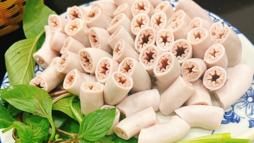 Lòng se điếu là món ăn được nhiều người ưa chuộng, song lại khá hiếm trên thị trường, khiến giá thành luôn ở mức cao. Ảnh minh họa