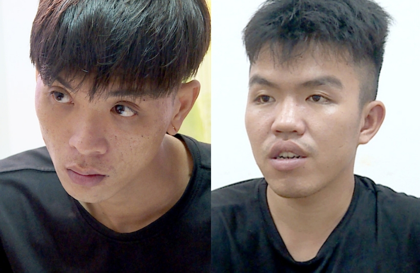 Võ Thành Long và Vũ Thành Huy. Ảnh: Vietnamnet
