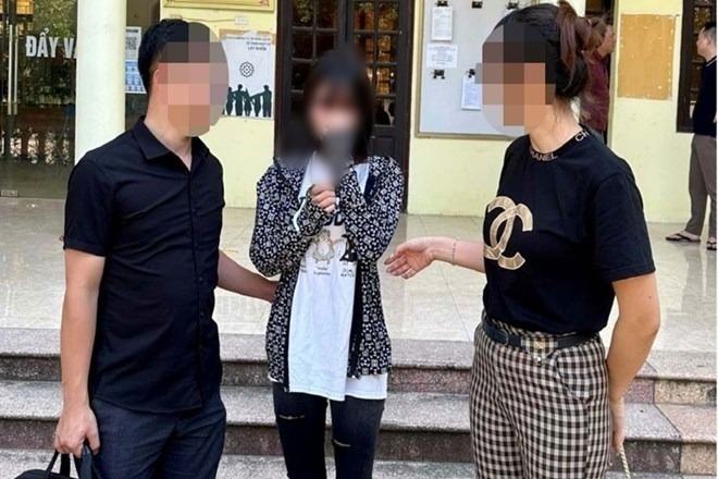 H.T.N khi bị bắt. (Ảnh: Công an Quảng Ninh)