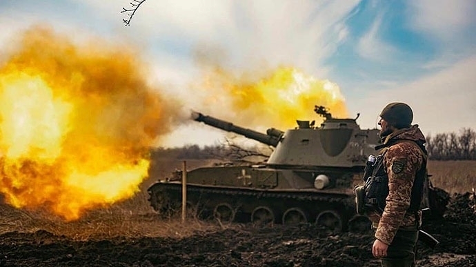 Nga - Ukraine giao tranh ác liệt trên chiến tuyến. Ảnh: Pravda