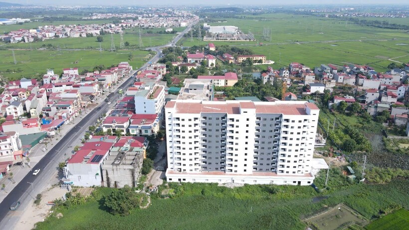 Hình ảnh thực tế dự án NOXH Sao Hồng- Bắc Ninh
