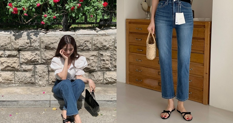 Sandal gắn nơ không hề khó mix đồ như nhiều nàng tưởng.