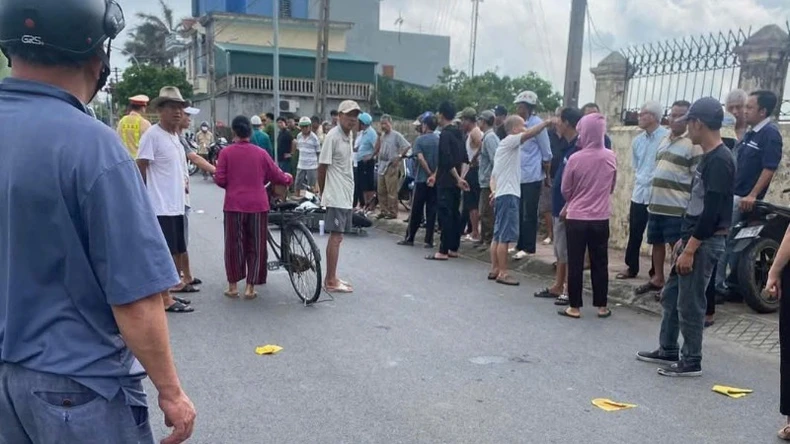 Hiện trường vụ tai nạn. Ảnh: Nhân Dân