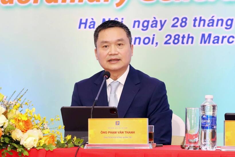 Ông Phạm Văn Thanh - Chủ tịch HĐQT Petrolimex được giao tạm thời điều hành Petrolimex kể từ 0h00 ngày 8/5/2025.