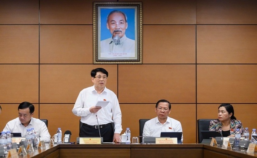 Chủ tịch nước yêu cầu khi luật khi đưa vào cuộc sống phải có "tuổi thọ" thực hiện lâu dài (Ảnh: Media Quốc hội).