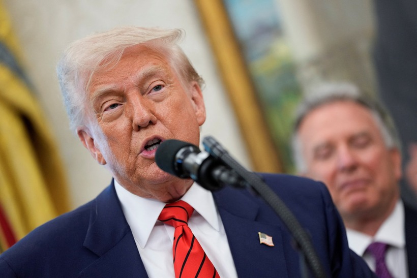 Tổng thống Mỹ Donald Trump. Ảnh: Reuters