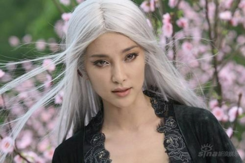 Tạo hình của Lý Băng Băng trong phim Kungfu Chi Vương. Ảnh: Sina
