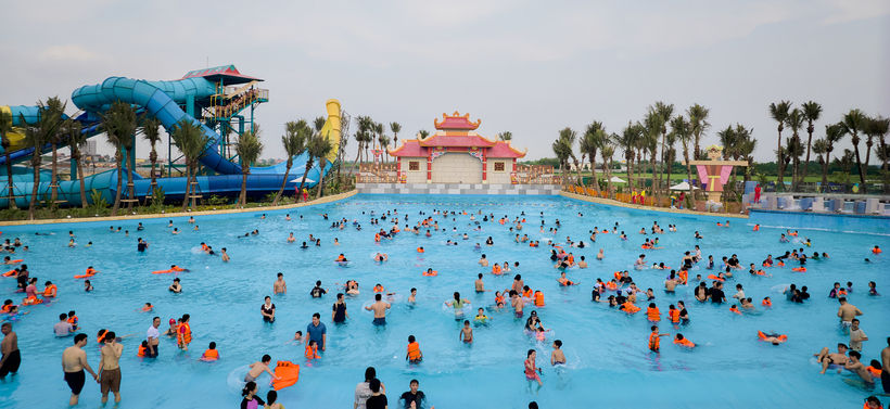 Công viên Sun World Hà Nam chính thức khai trương vào ngày 10/5 (Ảnh: Ánh Dương)