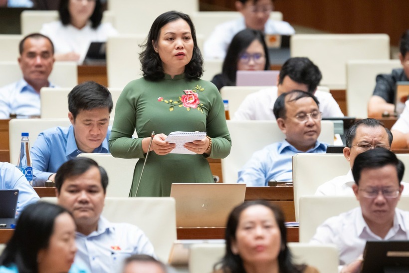 Đại biểu Huỳnh Thị Phúc. Ảnh: Quochoi.vn
